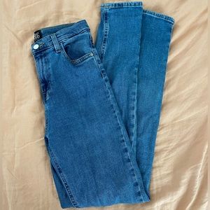 BDG girlfriend high rise jeans